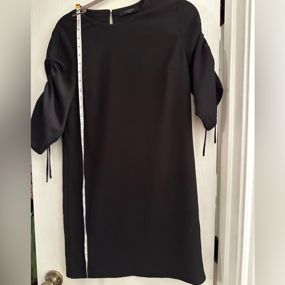 All Saints Evie Dress Women's Small. Classic Sexy Shift Mini Dress - Picture 10 of 14